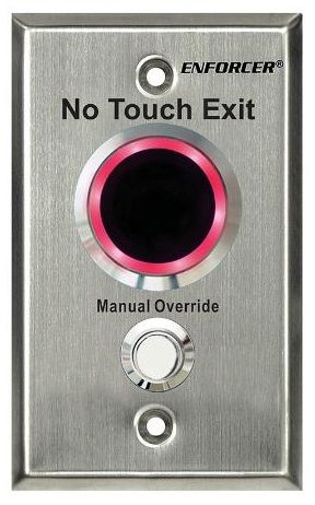 Seco Larm - Mechanical Override Button,Single-Gang