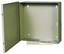 MIER - Enclosure Metal RED 11.25"Wx11.25"Hx3.5"D