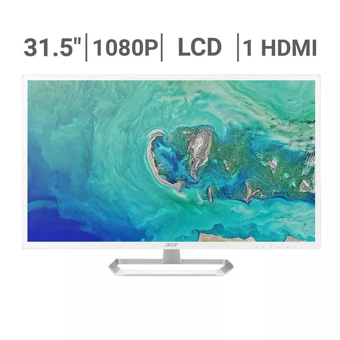 ACER - Monitor LED 32" White HDMI/ VGA/DVID 1920X1080 White
