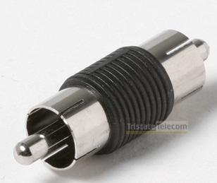 TRISTATE - Coupler RCA Plug-Plug 10 Pack