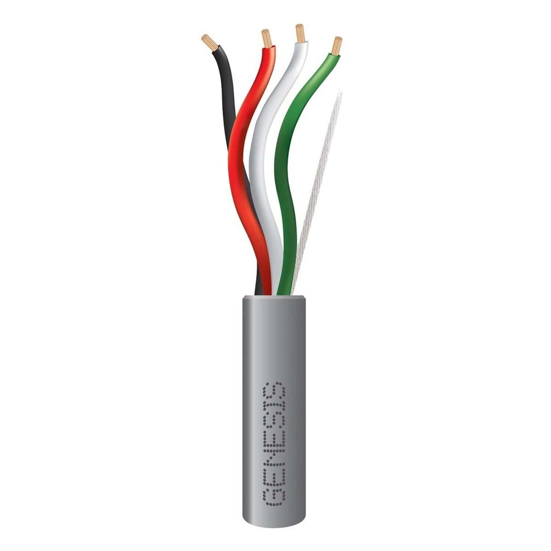 GENESIS CABLE - Cable 18/4 STR Riser 500' Gray PB