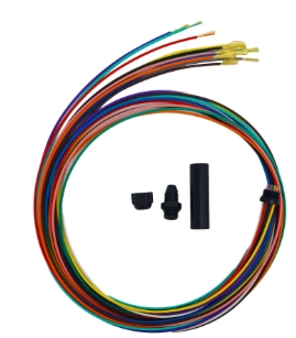 Cleerline - SSFT 12 Fiber Buffer Tube Fan-Out Kit, 900m 25" Legs, Accepts 250m