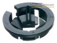 Arlington - Plastic Push In Connector Metal Box 1"