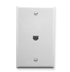 ICC - Faceplate Voice 6P6C White