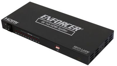 Seco Larm - HDMI Splitter 1 X 8 4K/1080P 3D