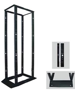 LIONBEAM - 4 Post Rack Adjustable Depth 24"-36" 42U 6.5FT Flat Packed