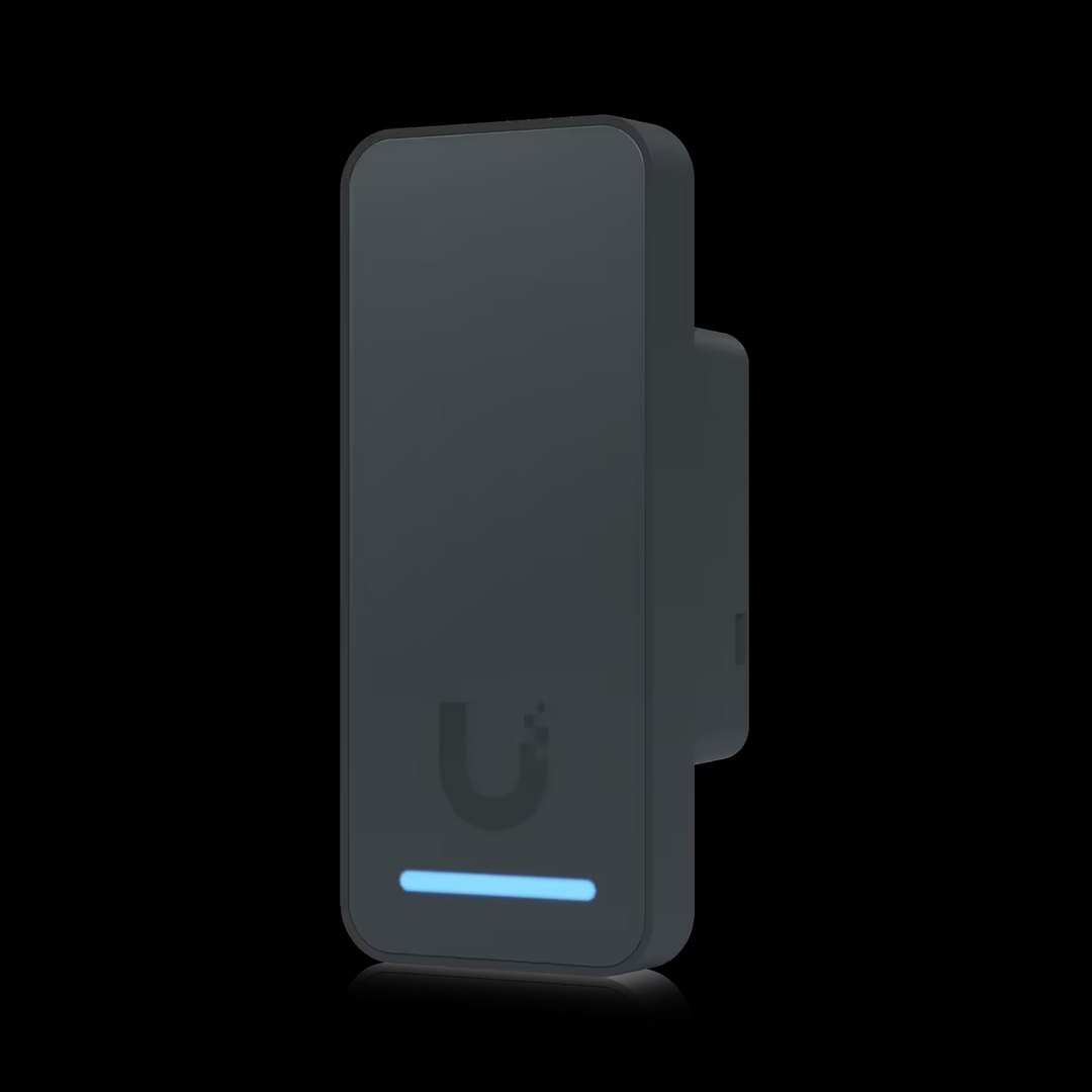 Ubiquiti - UniFi Access compact indoor/outdoor reader w/integrated welcome speaker and LED flash Black