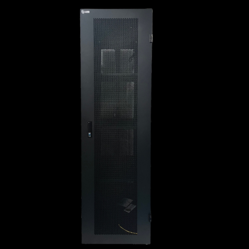 Lionbeam - Cabinet 42U Cage Nut W/Front/Back Mesh Doors 24"Wide X 39.5"Deep 6 Fans 3 Trays Packed On A Crate