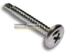 METALLICS - Screw Wafer Head Phillps 8X 1 5/8" 100PK