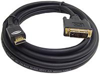 CALRAD - Patch Cord DVI-D Male-Male 15FT