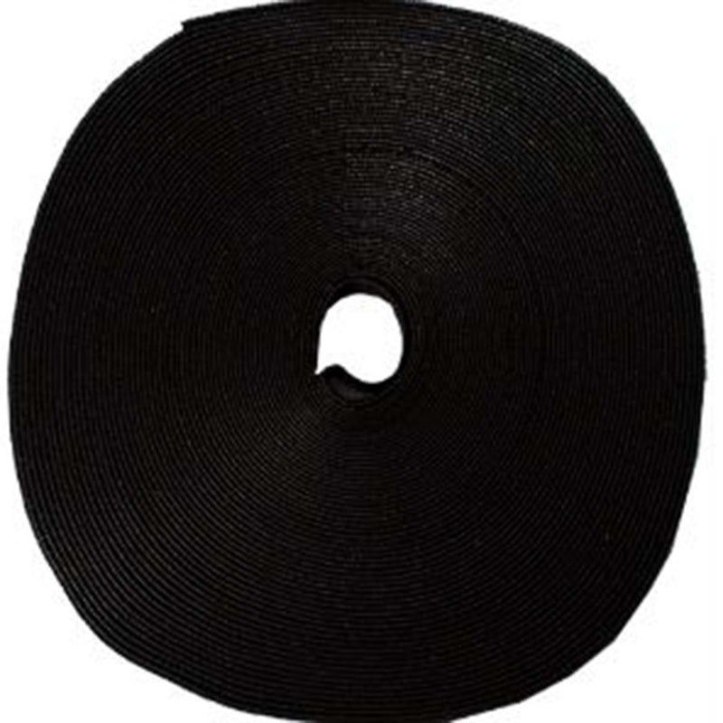 Vertical Cable - Tie Wraps Velcro 75' X 1/2" Black