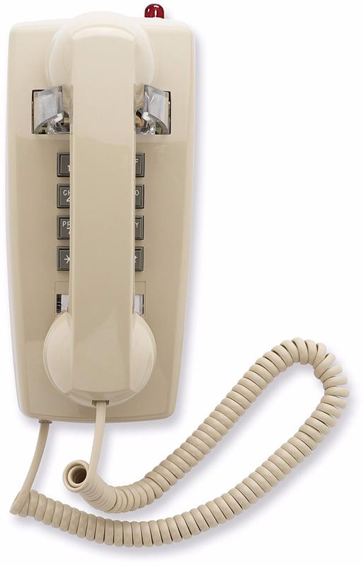 SCI - Single Line Wall Phone Ash W MSG Light