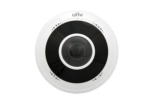 UNV - Camera IP Fisheye 12MP Smart IR Mic & speaker