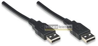 Manhattan - USB Cable A Male - A Male 6'