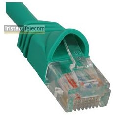 Patch Cord CAT 5e W/Molded Boot 3' Green