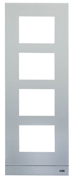 ABB - Cover frame 4 module size 1/4