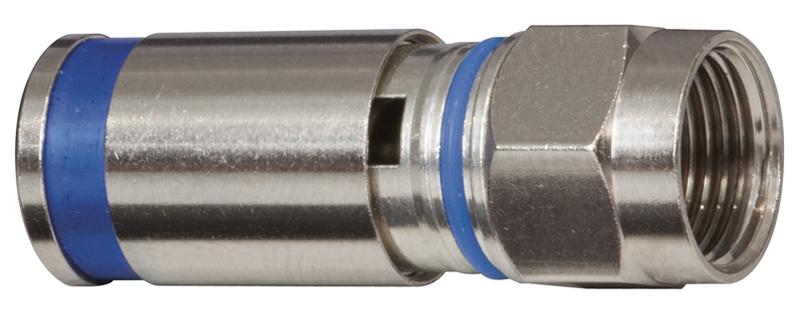 Klein Tools - Connector Compression F RG6 10 Pack