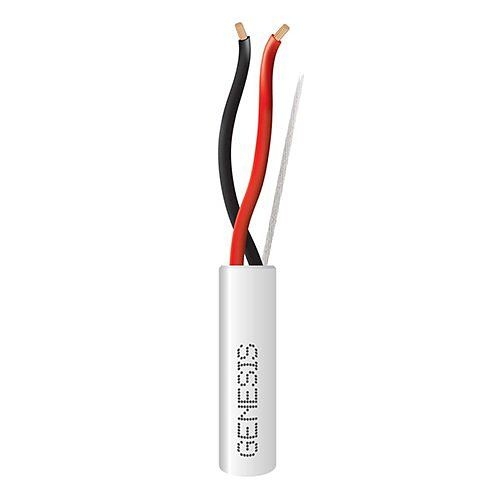 GENESIS CABLE - Cable 18/4 STR Box White 500FT