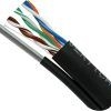 Vertical Cable - Cable Cat 6 Outdoor 1000Ft W/messenger Spool