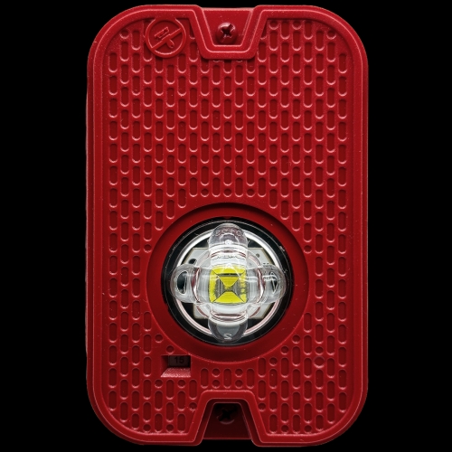 SYSTEMSENSOR - Strobe Red Body 1 GANG Outdoor 2 Wire