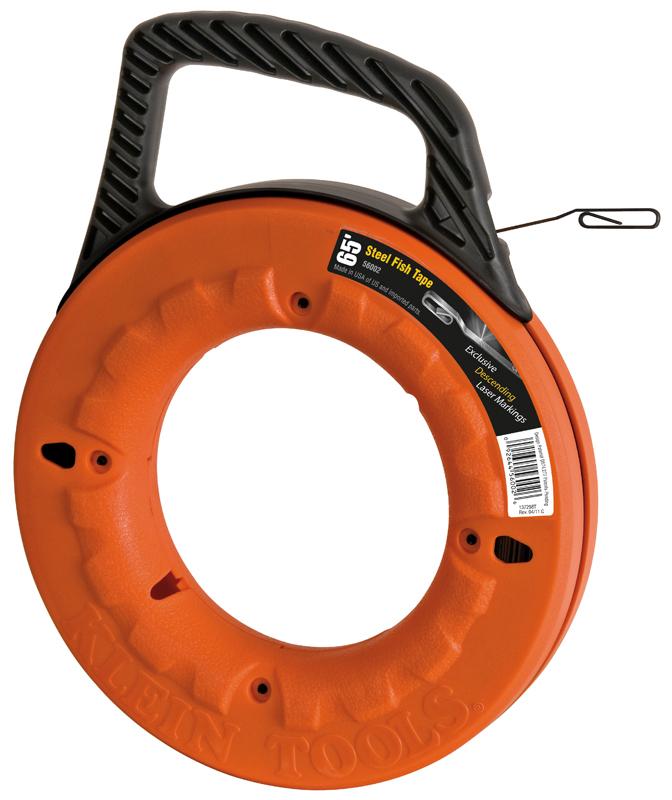 Klein Tools - Fish Tape 65 Ft X 1/8" W/FT Marking