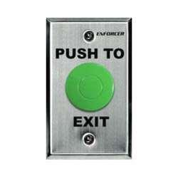 Seco Larm - Push-to-Exit Button Mushroom