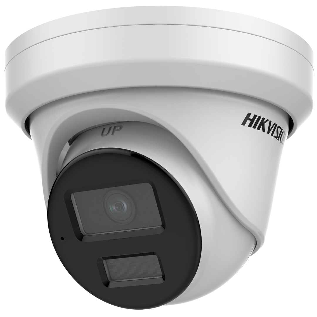 HIKVISION - Camera Turret IP HYBRID ColorVu 4MP 2.8MM IR W/audio
