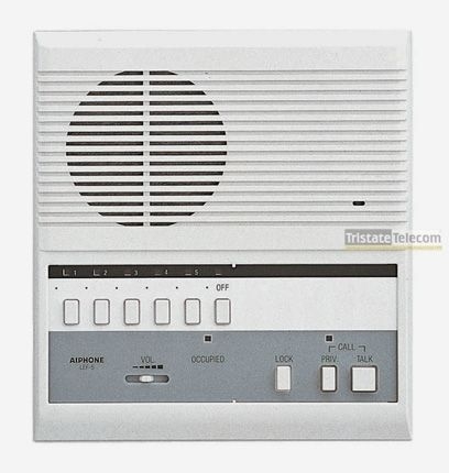 Aiphone - 5 Call Surface Mount Master W/Door Reles