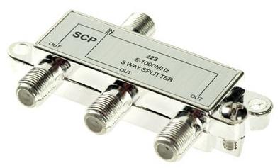 TRISTATE - Splitter CATV 1X3 1 GHz