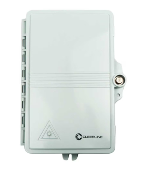 Cleerline Fiber - Fiber Outdoor Terminal box 2 SC or 4 LC