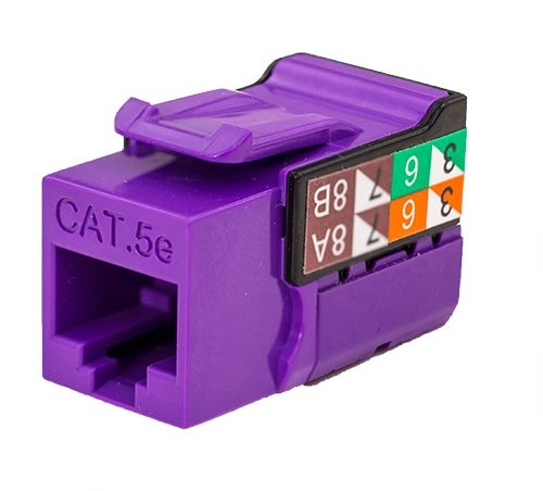 Vertical Cable - INSERT CAT 5 PURPLE (Single)
