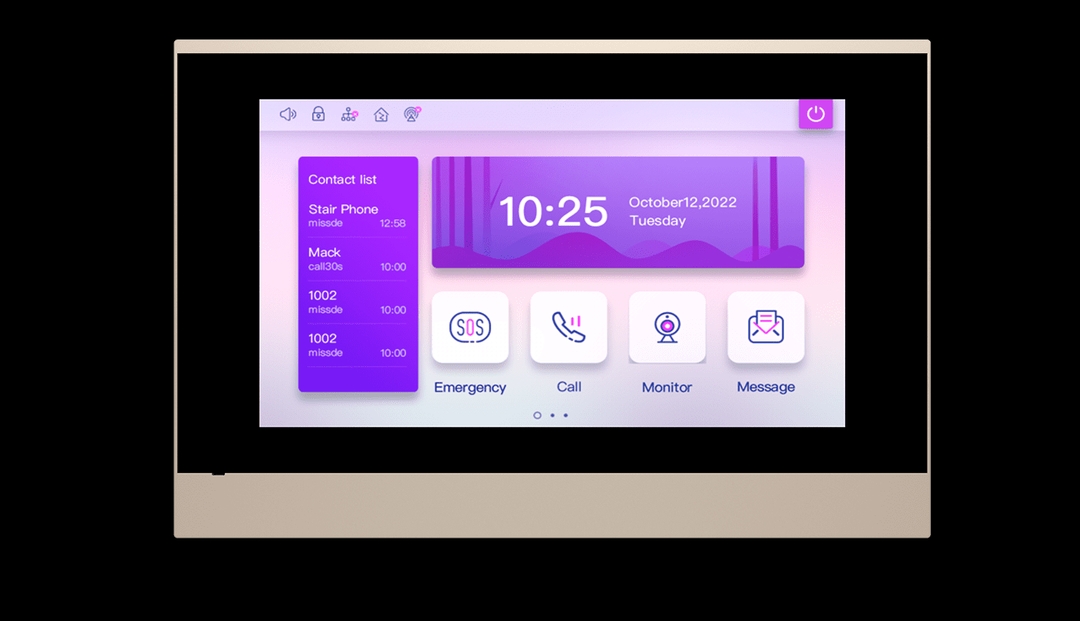 NEXhome - Monitor Indoor 7" SIP