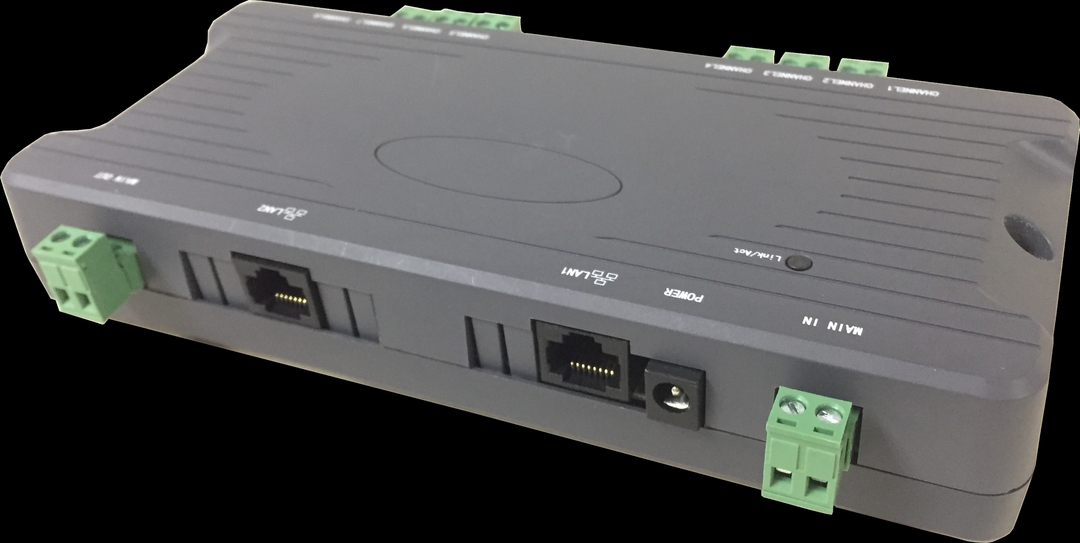 LIONBEAM - Ethernet+PoE over 2 wires Transmitter 8 Port Master