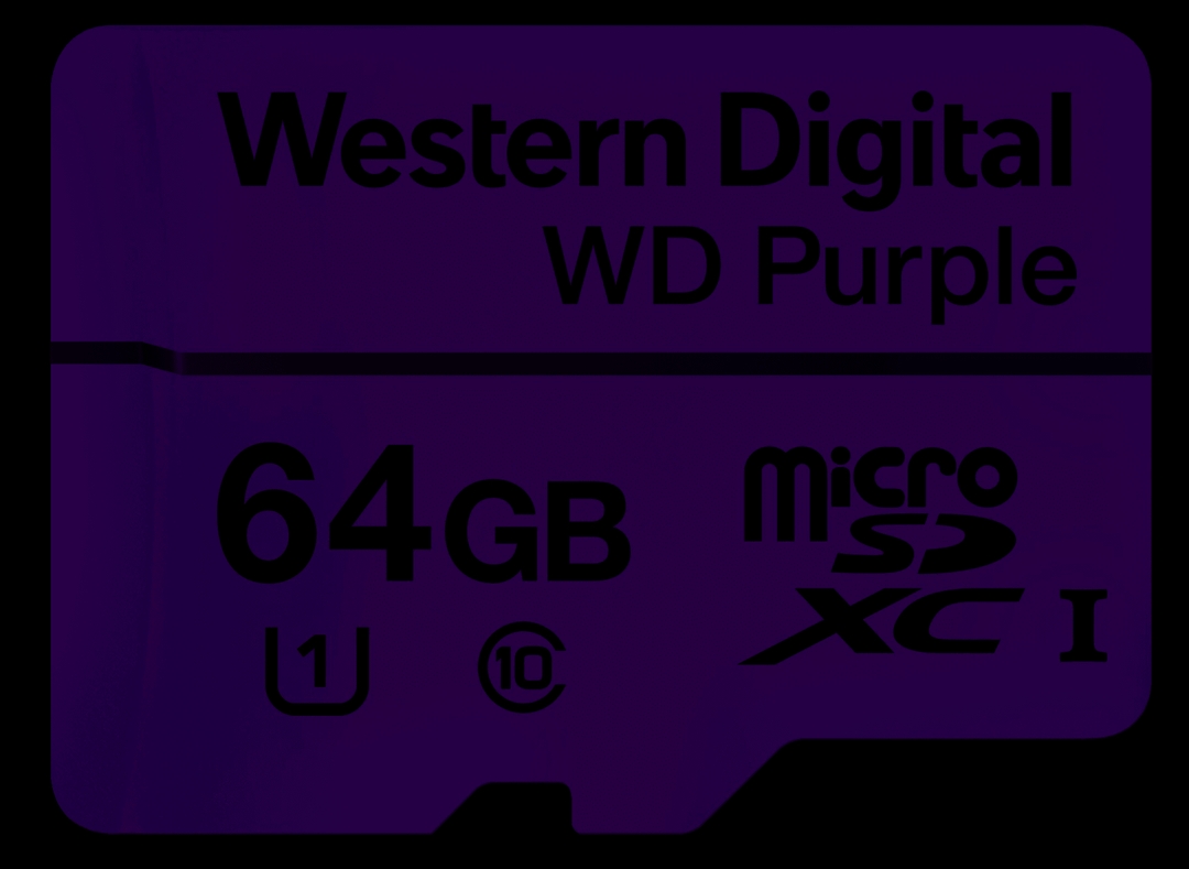 Western Digital - WD PURPLE MICRO SD CARD 64GB
