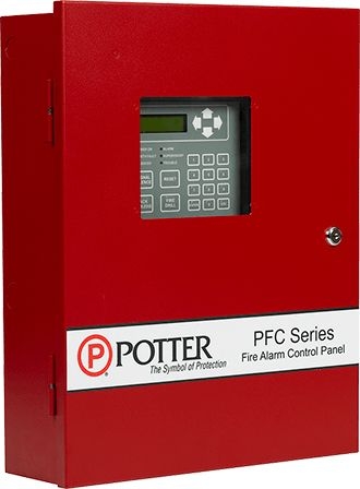 POTTER - SPRINKER MONITORING PANEL 6 ZONE RED