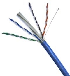 TRISTATE - Cable Cat 6 4 PR 1000' CMP Blue PB