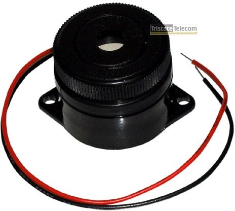MG Electronics - Piezo 3/4" 3-28VDC 20MA