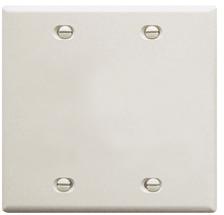 ICC - FACEPLATE, 2 GANG, BLANK, WHITE