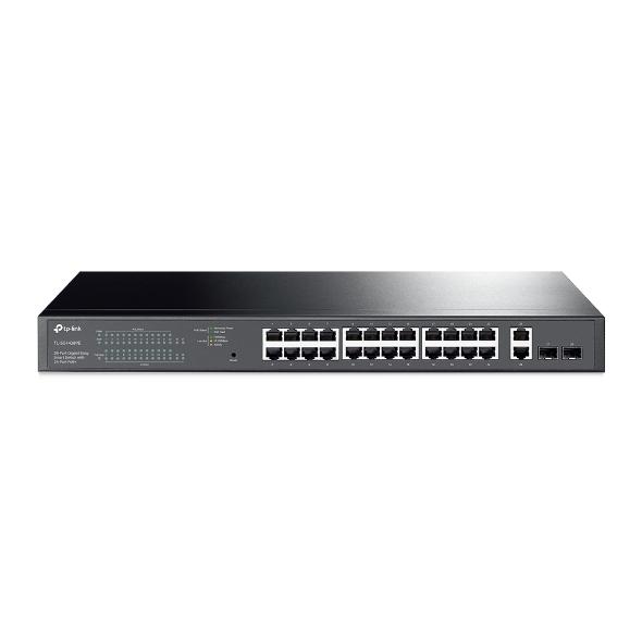 TP-LINK - Switch 28 Port Gigabit 24 PoE+ 2 SFP 250W