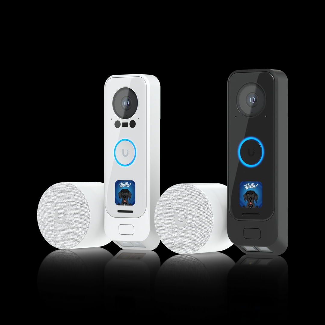 Ubiquiti - UVC-G4 Doorbell Pro PoE Kit-White, UVC-G4-DOORBEL Pro PoE and Chime Kit in White