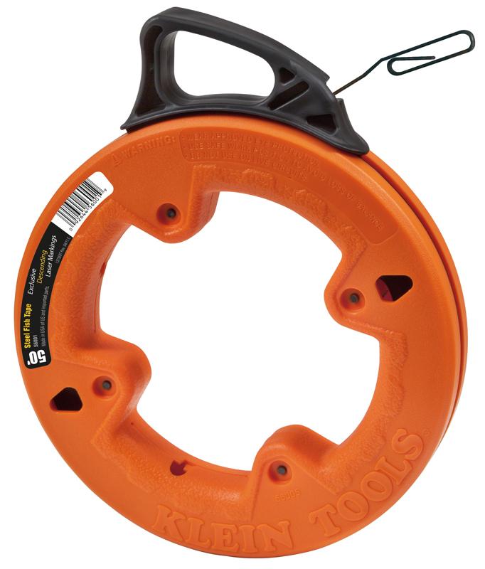 Klein Tools - Fish Tape 50 Ft X 1/8" W/FT Marking