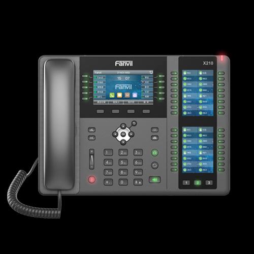 FANVIL - Phone IP PoE Paging Console Enterprise WiFi 4.3" Color Display Mini PBX Built-in