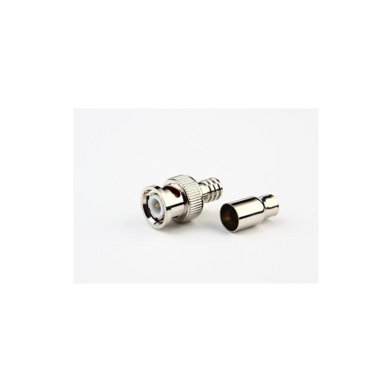 TRISTATE - Connector BNC Crimp 2pc RG59 10 Pack