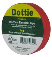 Tape ORANGE GENERAL VINYL PVC 3/4" X 60'