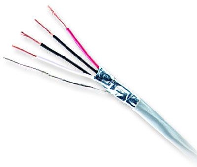 GENESIS CABLE - Cable 18/6 STR OAS White 1000' Reel Riser Rated