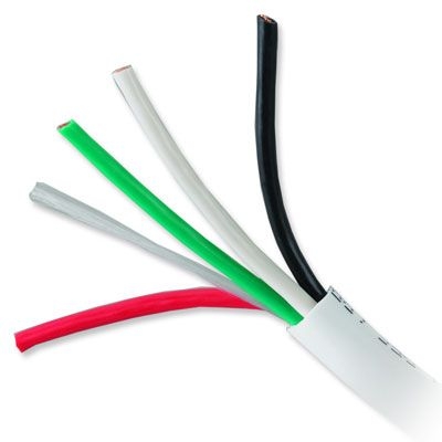 GENESIS CABLE - Cable 16/4 STR 500' PB White Audacious