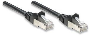 INTELLINET - Patch Cord CAT 6 3' Black