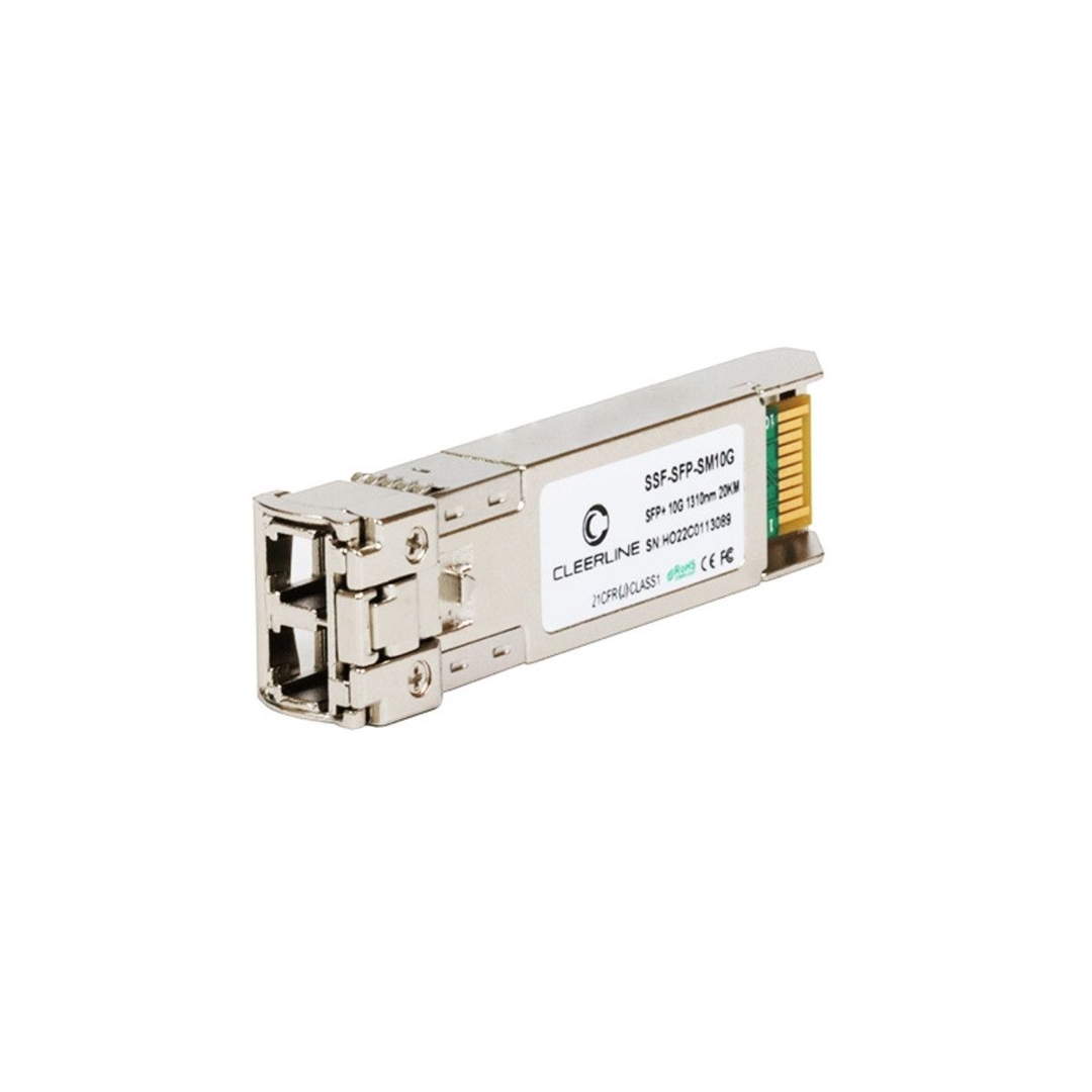 Cleerline Fiber - 10G SFP+ transceiver SM 10GBase-LR, 1310nm, 20Km max reach