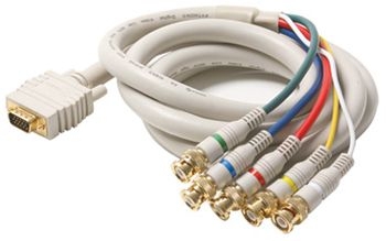 TRISTATE - Patch Cord VGA/5 BNC Male 12 FT
