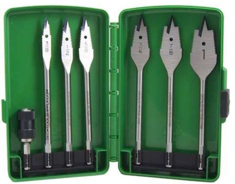 ITM - Drill Bit Kit Self Feeding Spade Type